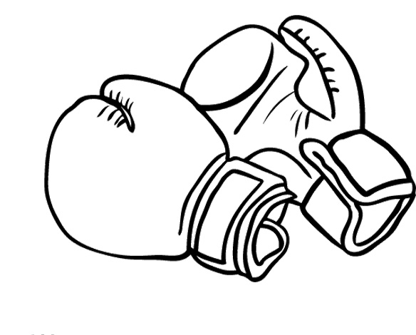 Printable Boxing Gloves Images Colouring Pages : Kids Colouring ...
