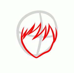 How to Draw an Anime Boy For Kids, Step by Step, People For Kids ...