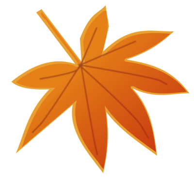Of An Orange Autumn Leaf . | Clipart Panda - Free Clipart Images