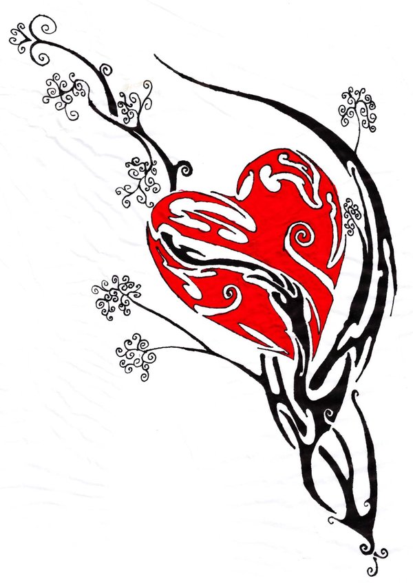 Tribal Heart Tattoo Meaning | wallpaperin.net