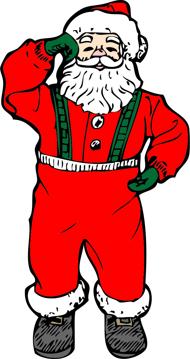 Dancing Santa Clipart by johnny_automatic : Christmas Cliparts ...