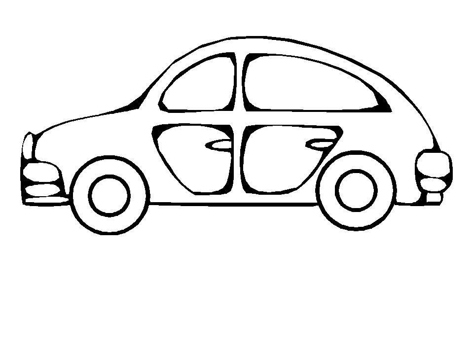Simple Car Coloring Pages | coloring pages