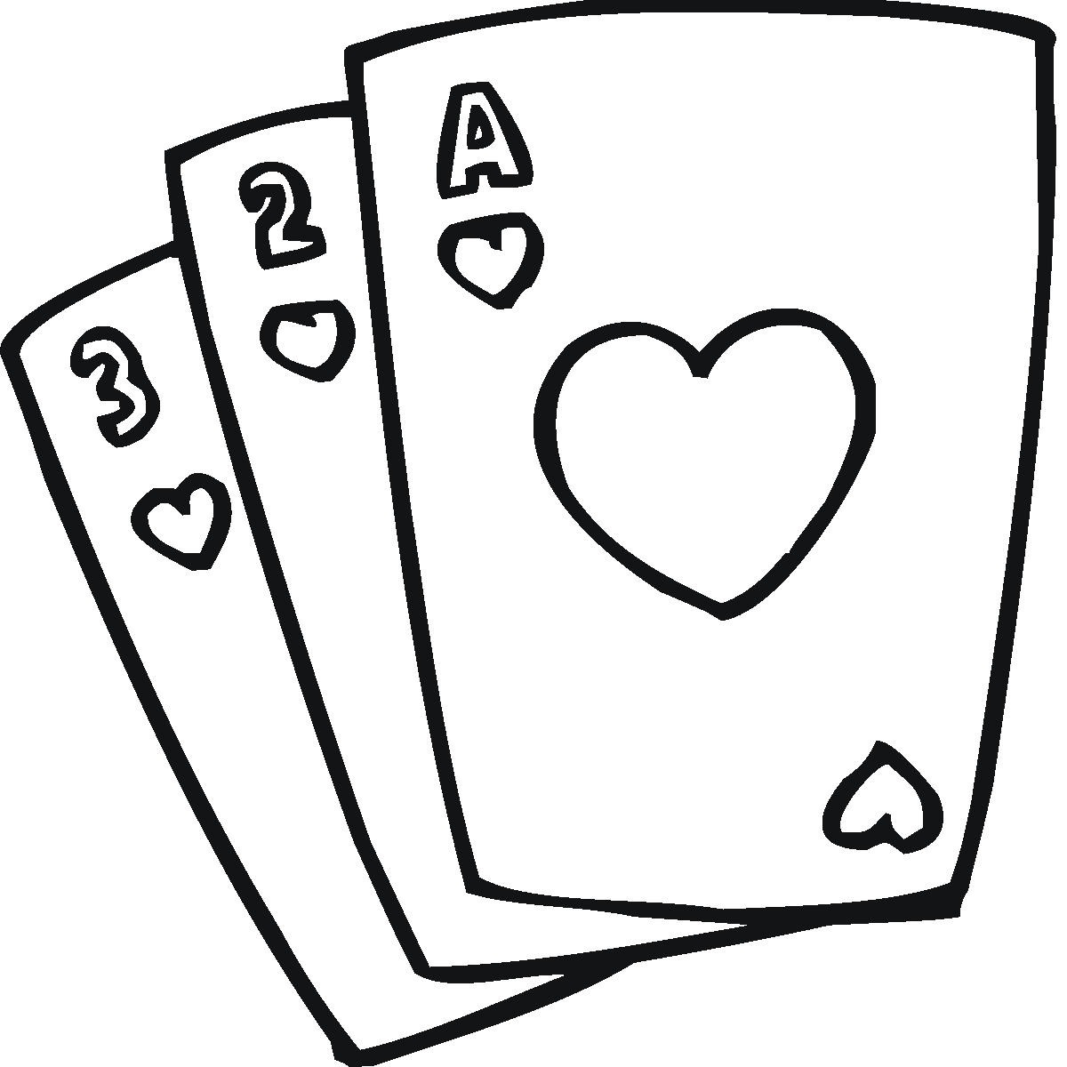 Images For > Kids Playing Cards Clipart