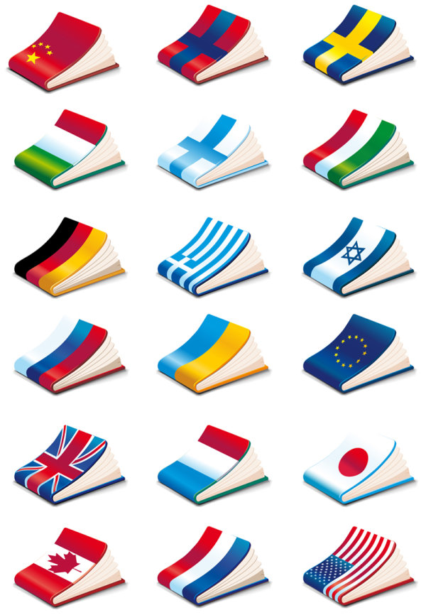 Notebook cover national flag Download Free Vector,
