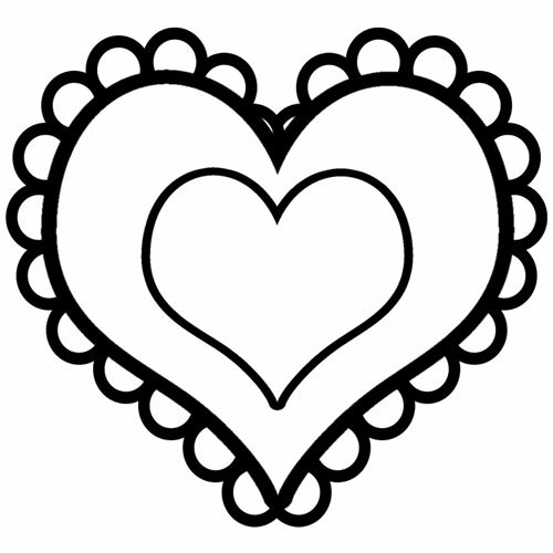 Hearts Clipart Black And White | Clipart Panda - Free Clipart Images