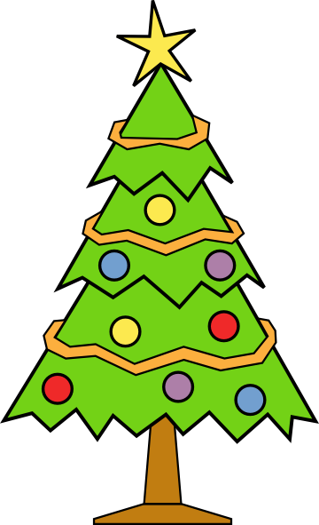 Christmas Tree Clipart | Cool Eyecatching tatoos