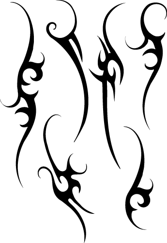 Tribal Fire Tattoos - ClipArt Best