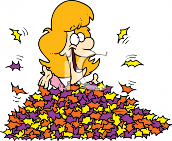 Pix For > Cartoon Fall Pile Of Leaves