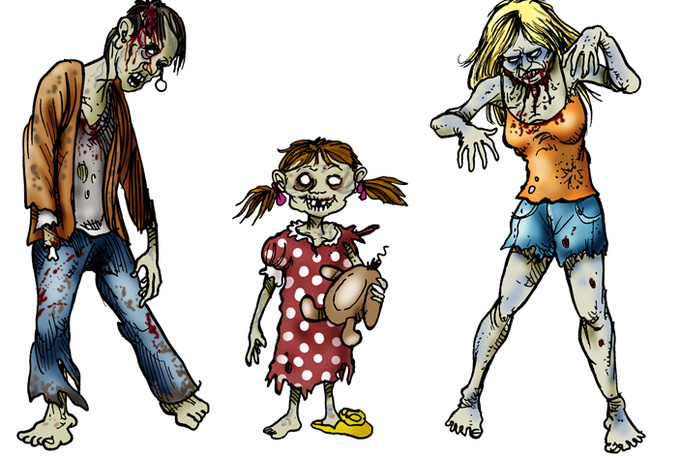 original zombie clip art | Clipart Panda - Free Clipart Images