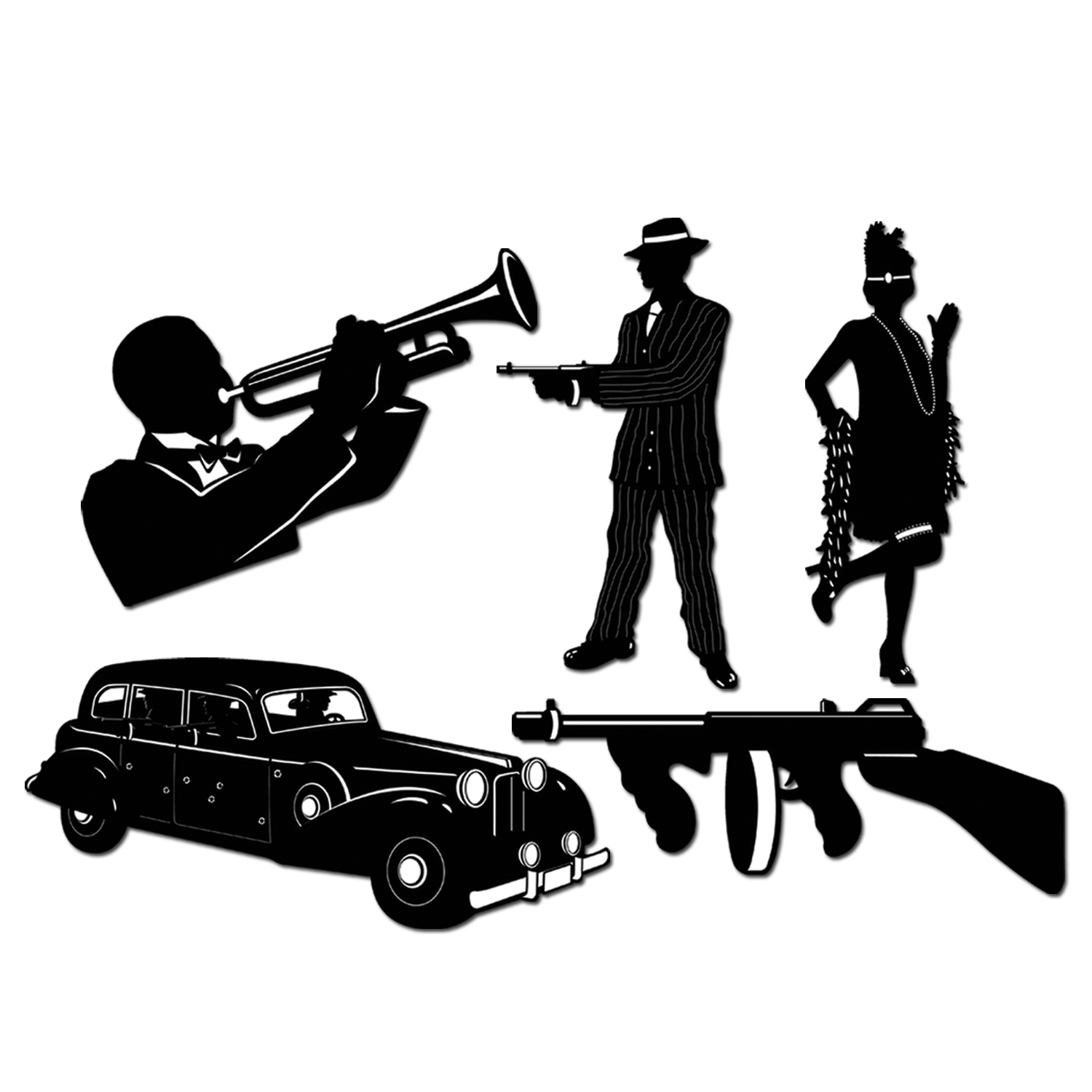 Cut-outs - Decoration / Cutouts / Scene Setters - Party ...