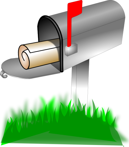 Mailbox clip art - vector clip art online, royalty free & public ...