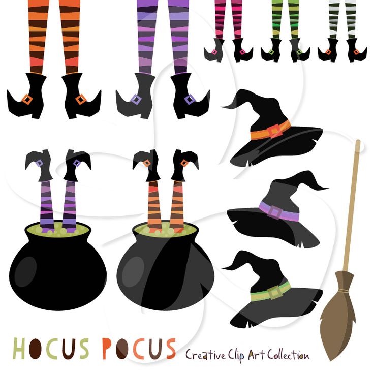 Cute Halloween Witch Clipart