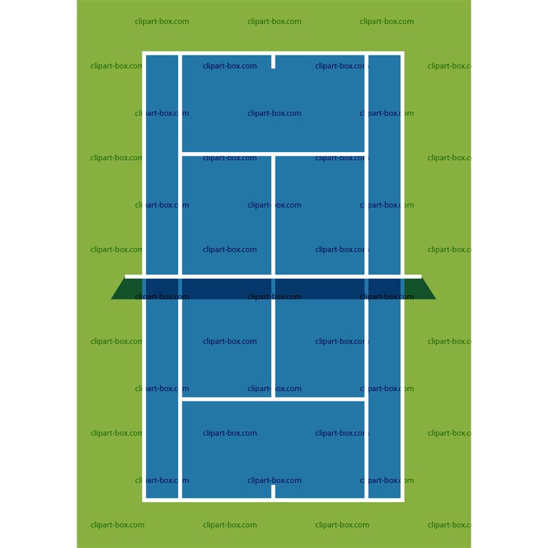 Tennis Court Clipart | Clipart Panda - Free Clipart Images