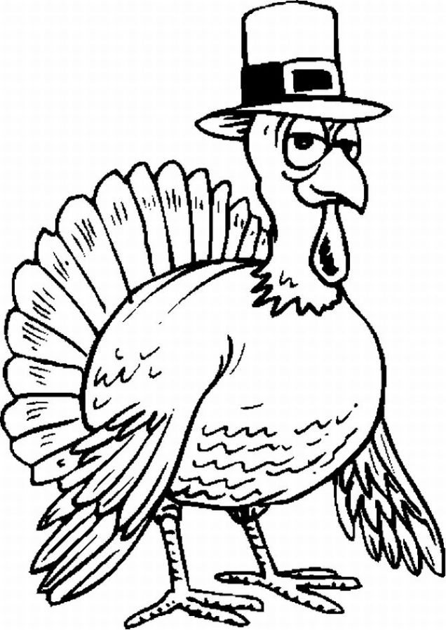 Thanksgiving Coloring Pages: Turkey Coloring Pages, Thanksgiving ...