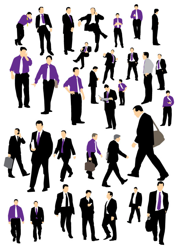 Best of, Free Vector Business People Silhouette Packs - Tuts+ ...