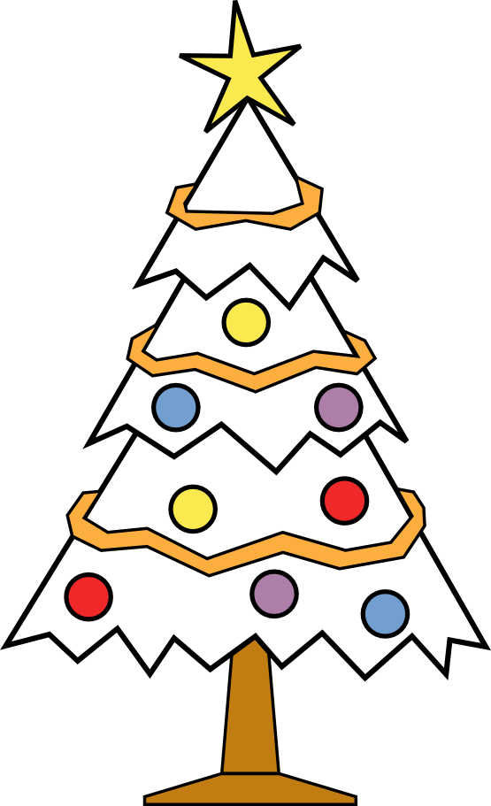 White Christmas Tree Clipart | quotes.