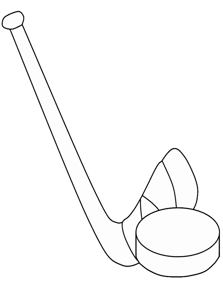 Coloring Page - Hockey coloring pages 1