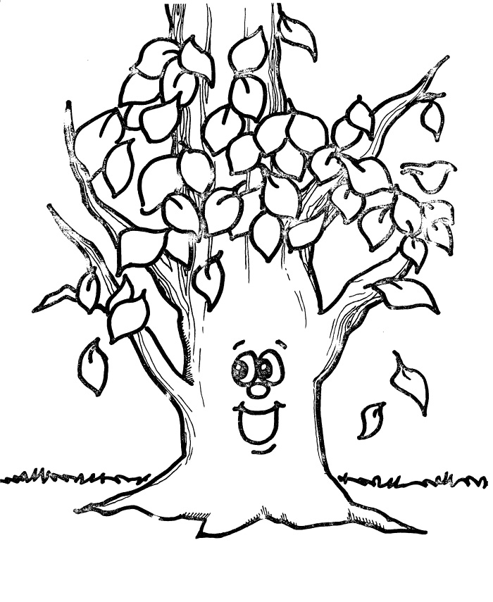 Bare Tree Without Leaves Coloring Pages - Tree Coloring Pages ...