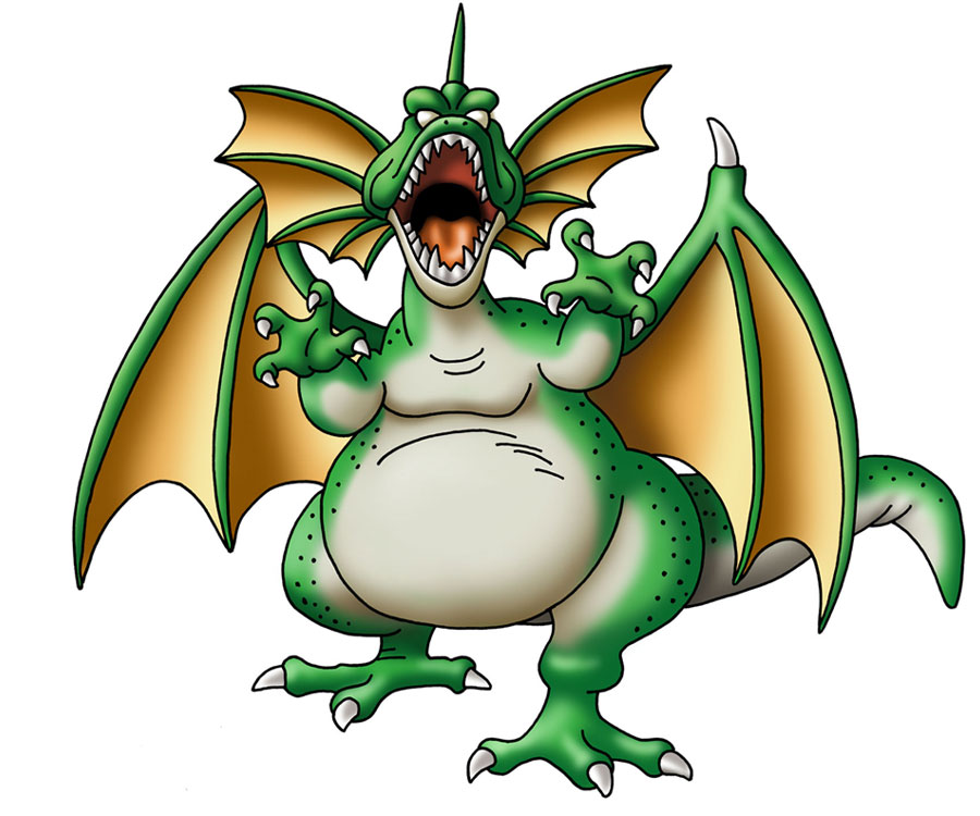Green Dragon (Dragon Quest) - Villains Wiki - villains, bad guys ...