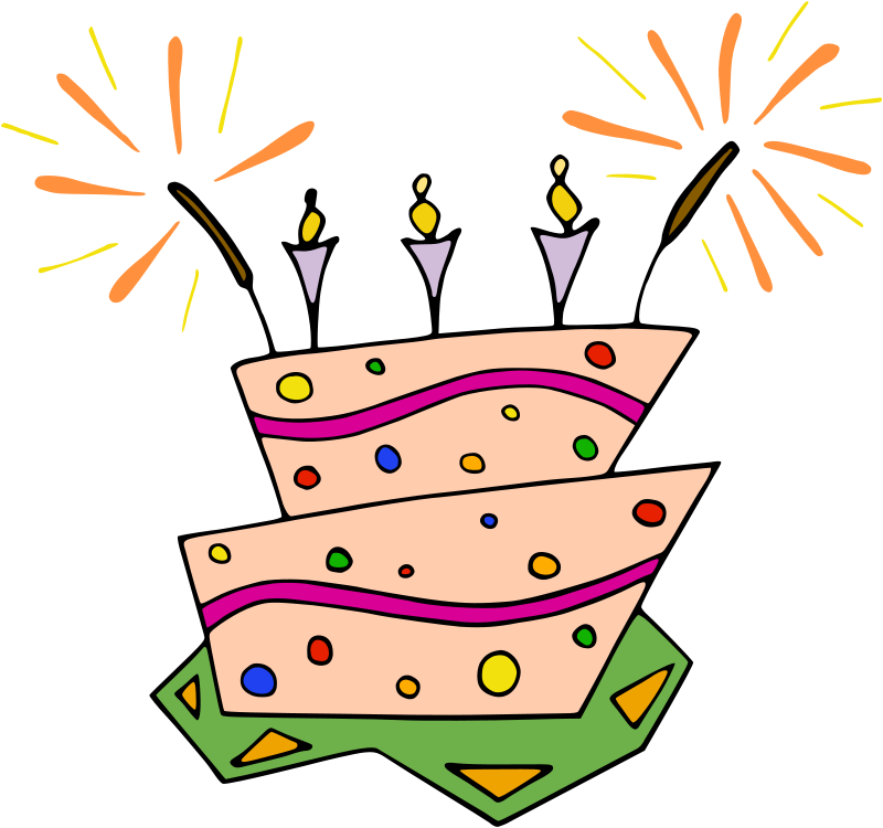 Pin Selected Clipart Cake on Pinterest