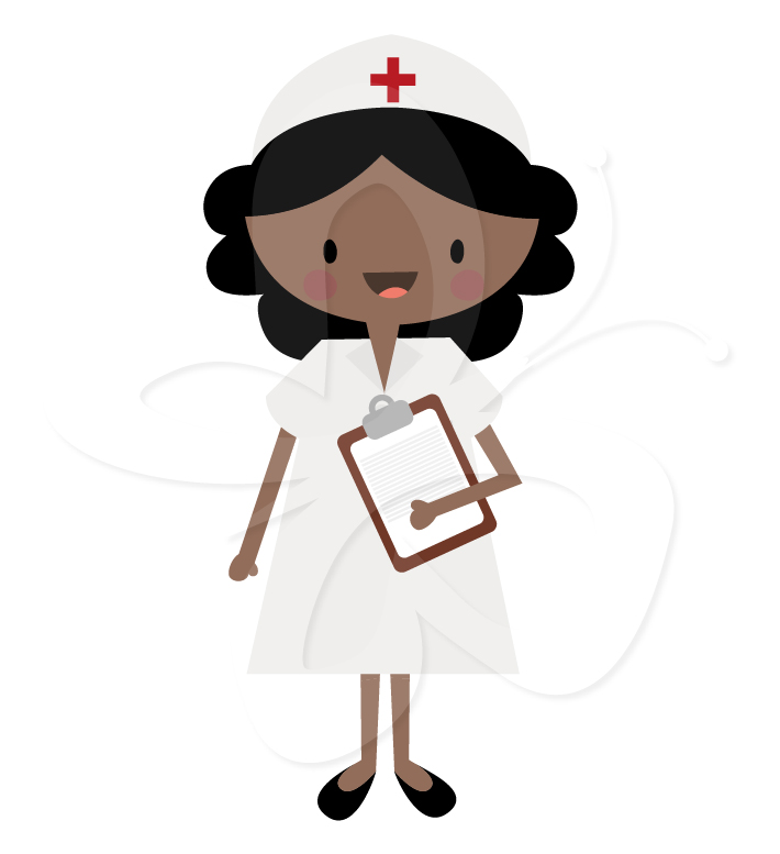 Medical Clipart Set - Nurse, Doctor and Surgeon - Creative Clipart ...