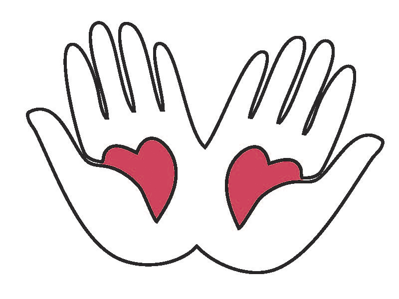 Helping Hands Clipart Black And White | Clipart Panda - Free ...