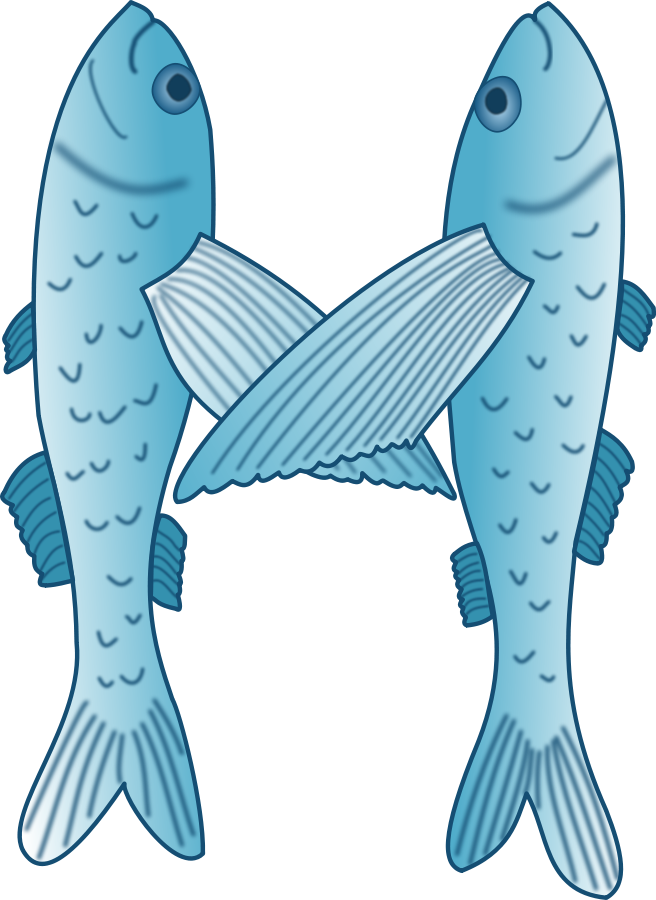 Fish on a Plate small clipart 300pixel size, free design ...