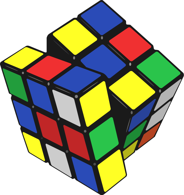Cube Of Rubik Clip Art Download