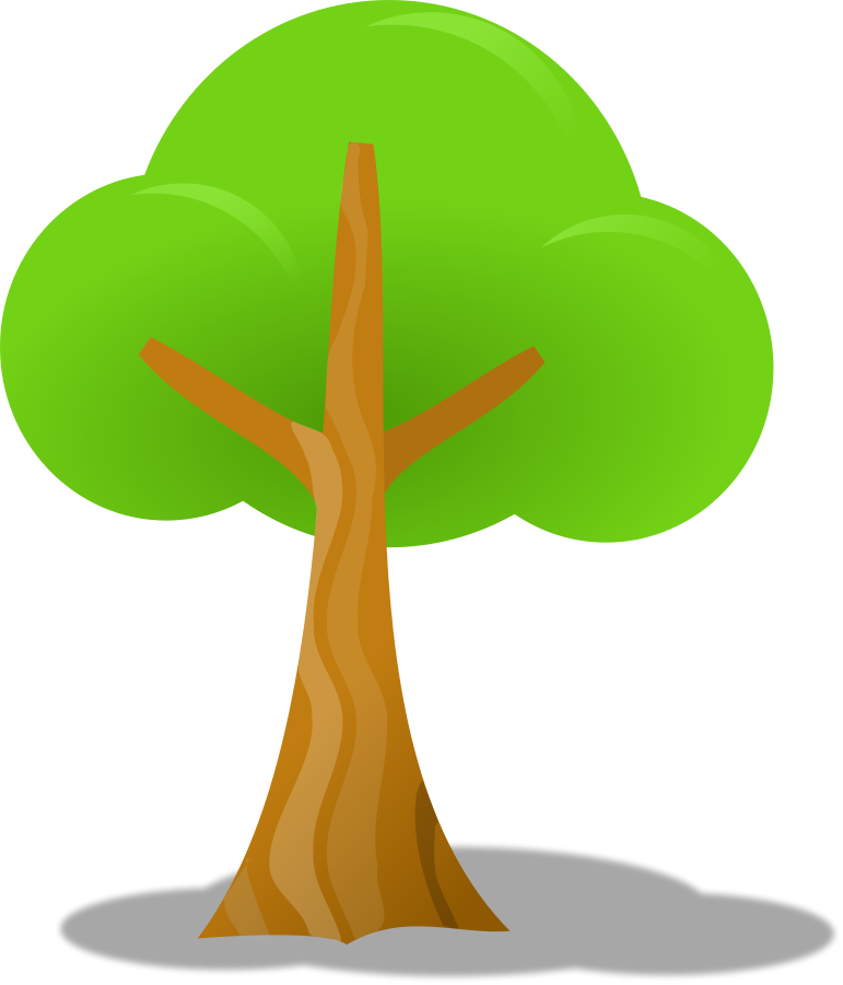 Simple tree Clipart, vector clip art online, royalty free design ...