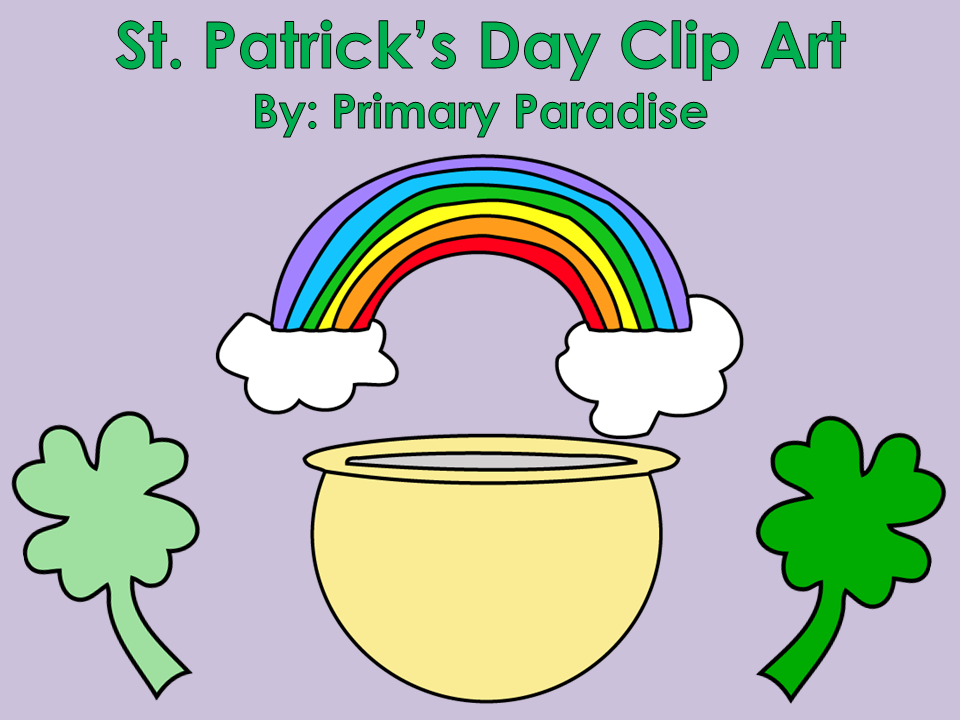 Teacher Mom of 3: Welcome, Primary Paradise! St. Patrick's Day ...