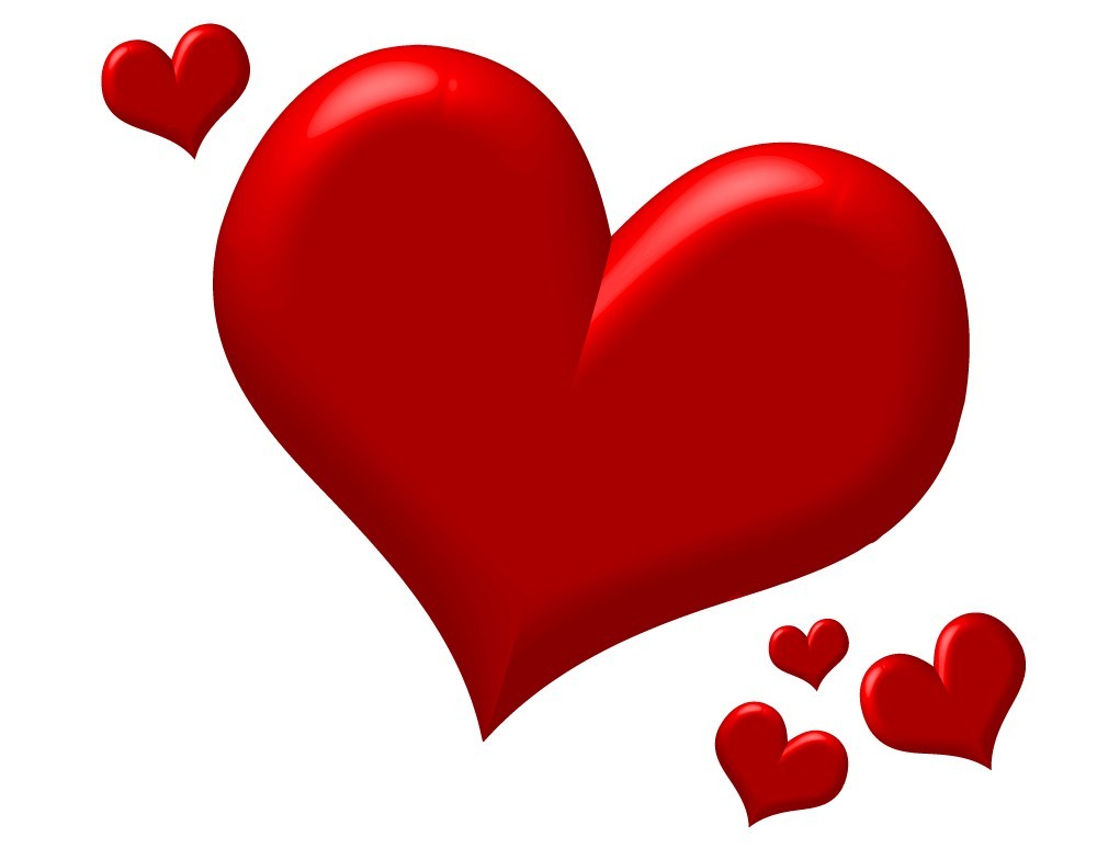 Red Heart Outline Clipart