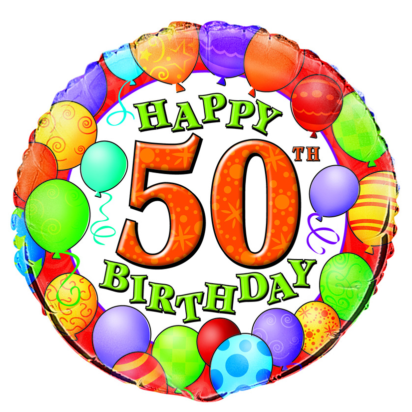 Happy 50th Birthday Wishes - Cliparts.co