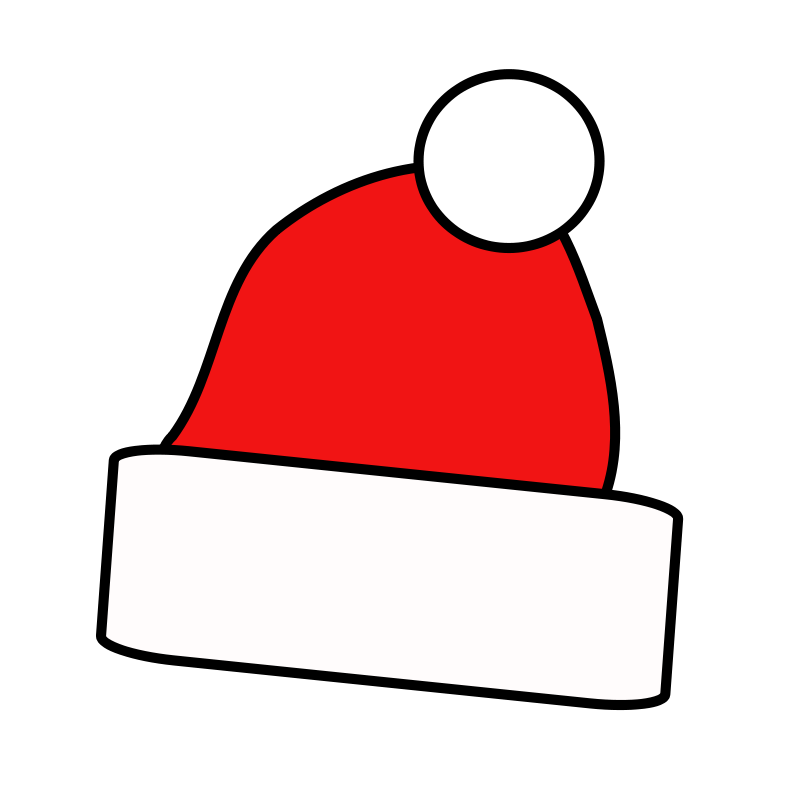 Free to Use & Public Domain Santa Hat Clip Art