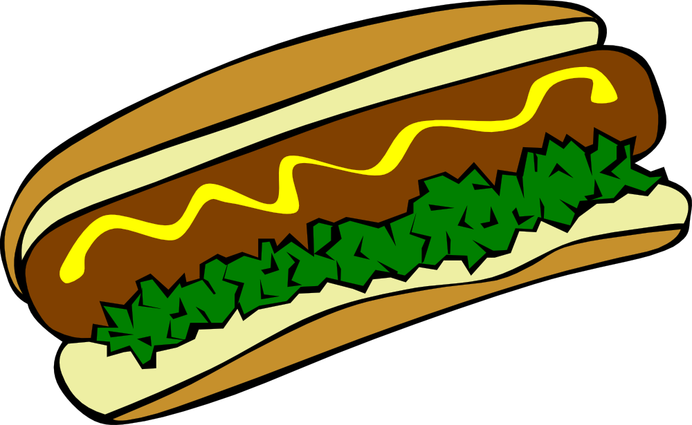 OnlineLabels Clip Art - Fast Food, Lunch-Dinner, Hot Dog