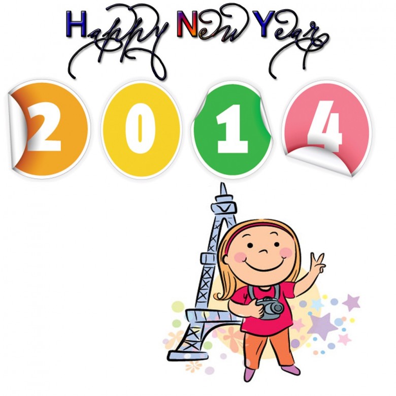 New Year 2014 Clip Art | Happy Holidays 2014