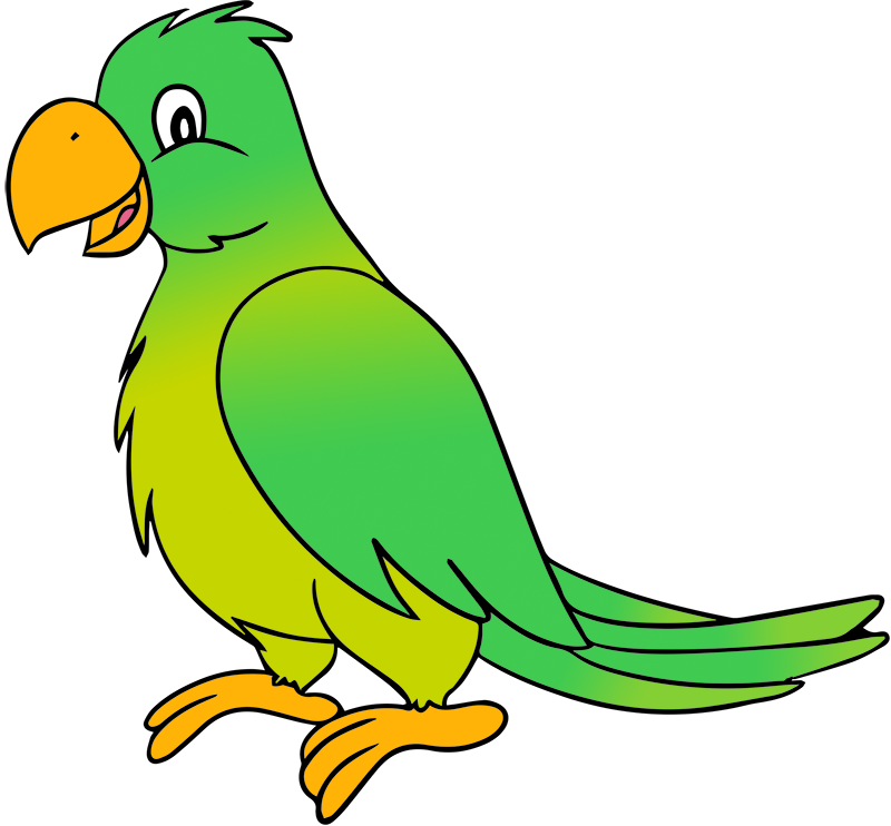 Free to Use & Public Domain Parrot Clip Art