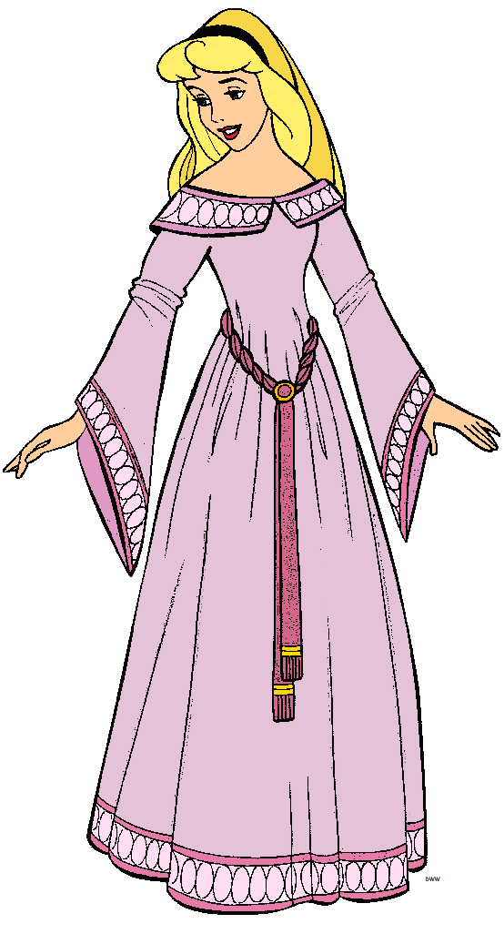 Aurora Clipart from Disney's Sleeping Beauty - Disney Clipart Galore
