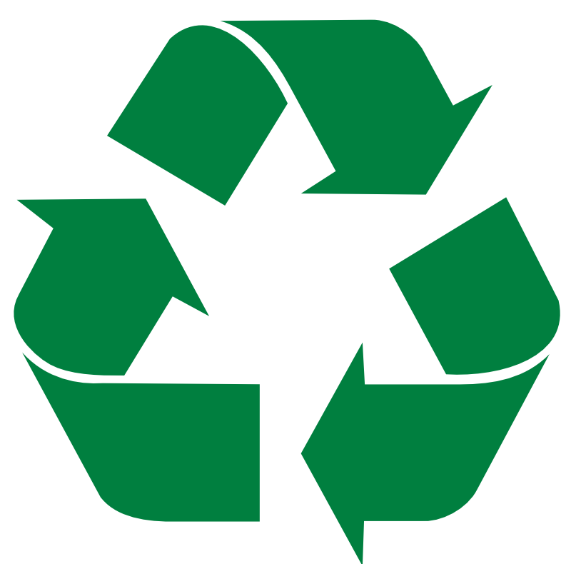 Clipart - Green recycling