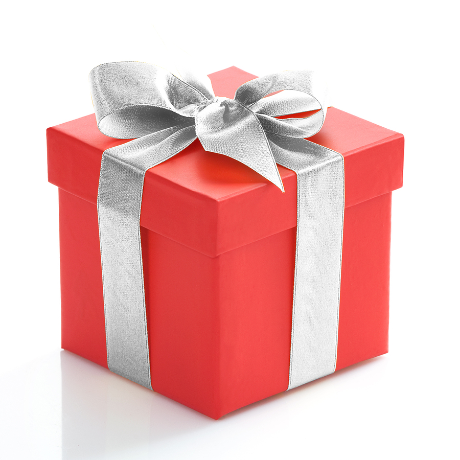 bigstock-Single-red-gift-box- ...