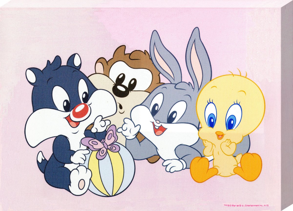 New All Your Favourite Looney Tunes Baby Looney Tunes Canvas Print ...