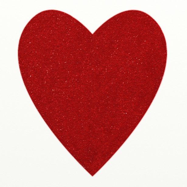 Red Glitter Heart Clipart Free Stock Photo - Public Domain Pictures