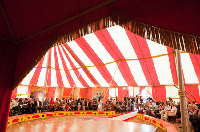 Vintage Circus Wedding: Stacey + Josh | Green Wedding Shoes ...