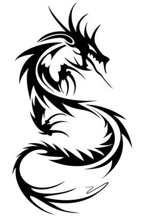 Tribal Dragon Tattoo Designs | Best Tattoo Design Gallery