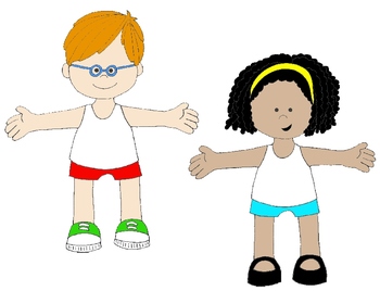 KIDS IN ACTION: PAPER DOLLS FOR SPRING AND SUMMER CLIP ART 36 ...
