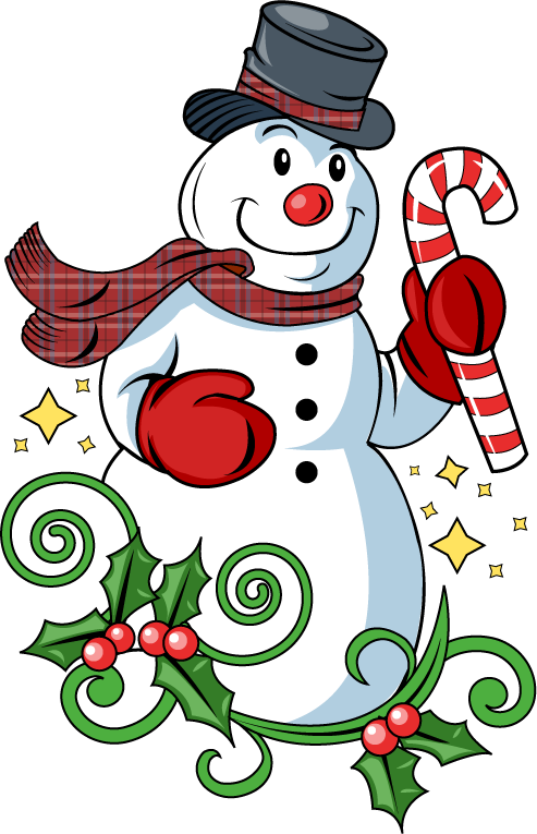 Free Clip-Art: Holiday Clip-Art   Christmas   Frosty the Snowman ...