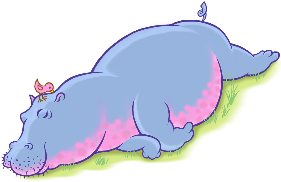 Eiki Iwamura: Charecter Design - Hippo
