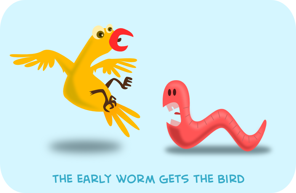 clipartist.net » Clip Art » kablam the early worm clipartist.net ...