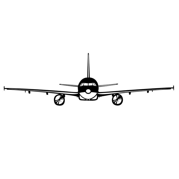 Black And White Airplane Pictures - Cliparts.co