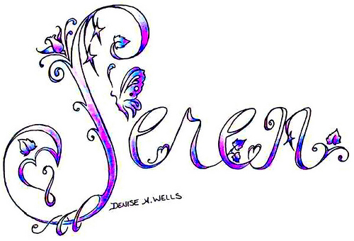 Seren" Tattoo design by Denise A. Wells | Flickr - Photo Sharing!