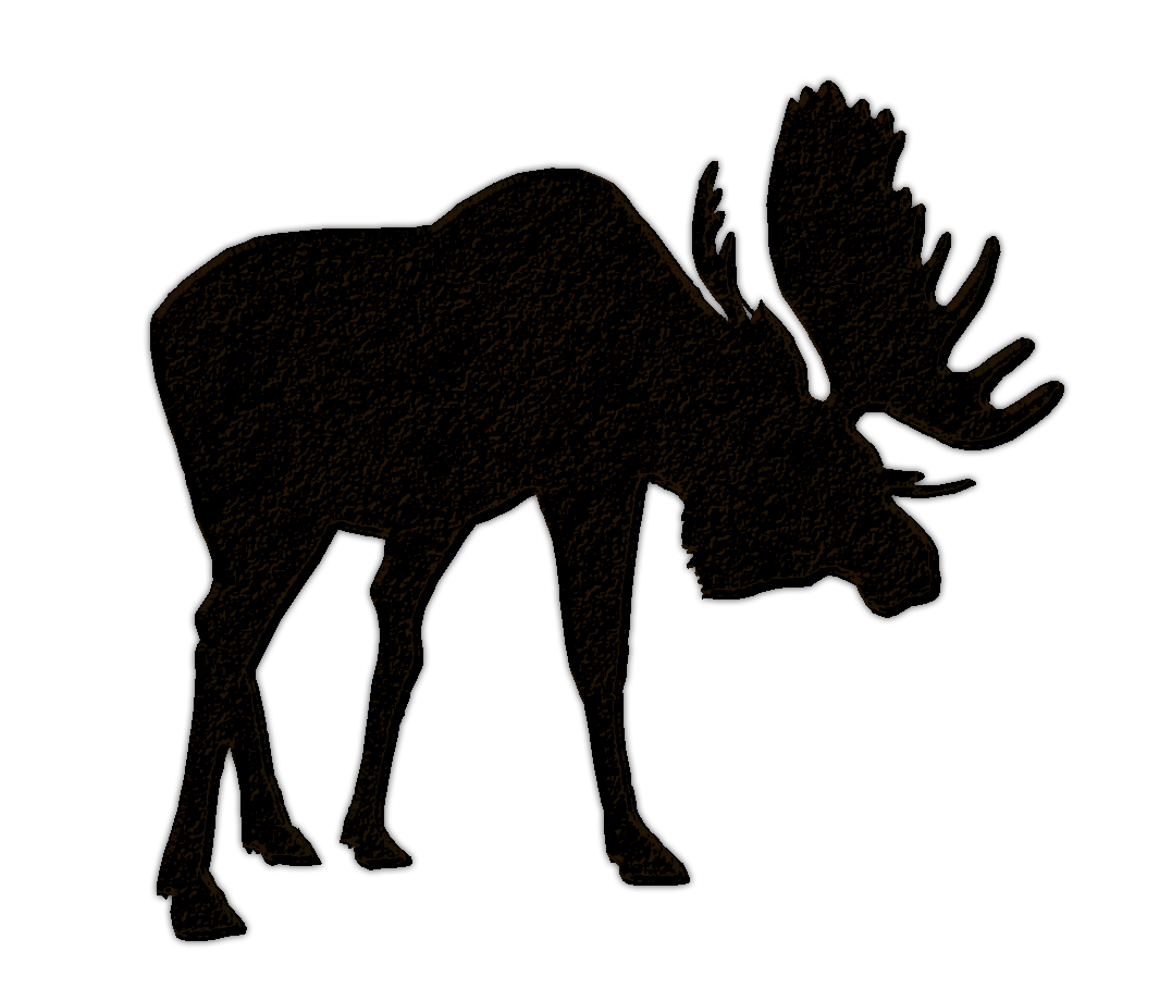 Moose Head Silhouette Clip Art Images & Pictures - Becuo